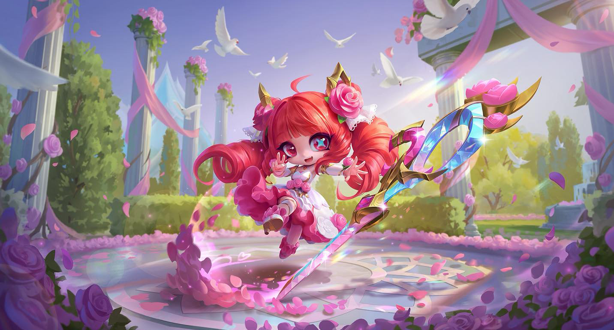 TFT & ĐTCL : Gwen Hồng Pha Lê Tí Nị ( Full Hiệu Ứng Kết Liễu )